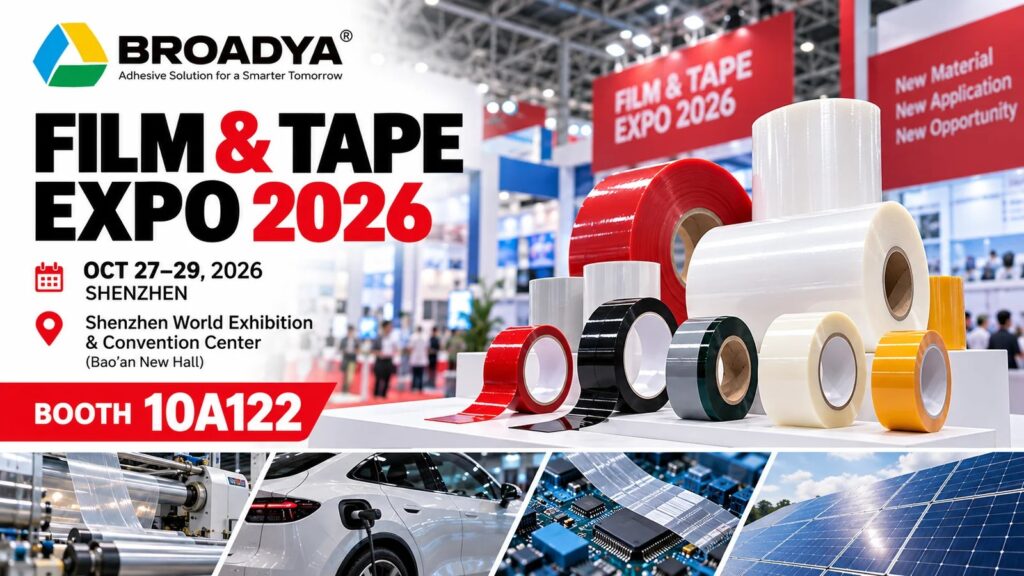 Film & Tape Expo 2026 | Visit Broadya at Booth 10A122, Shenzhen
