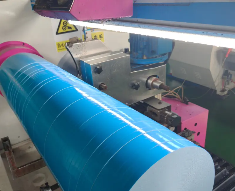 BROADYA Pe Eva Pet Flame Retardant Tape Slitting Unwinding Master Roll