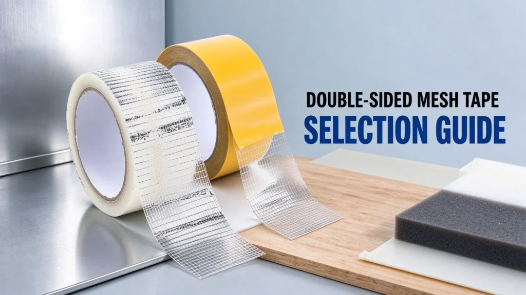 How to Select Double-Sided Fiberglass Mesh Tape for Bonding Applications