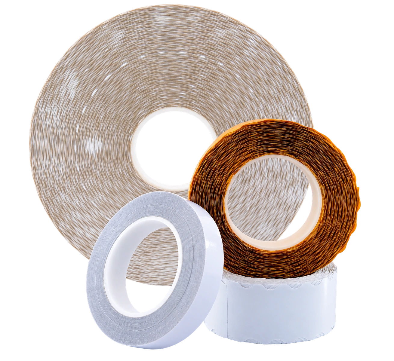 BROADYA Double Sided Non Woven Tape Hero Transparent