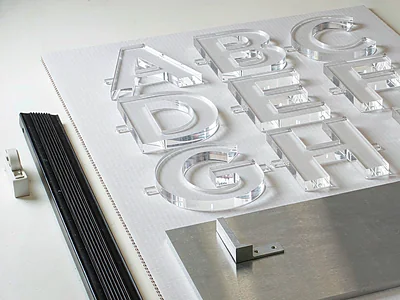 Double sided PE foam tape mounting signage panels