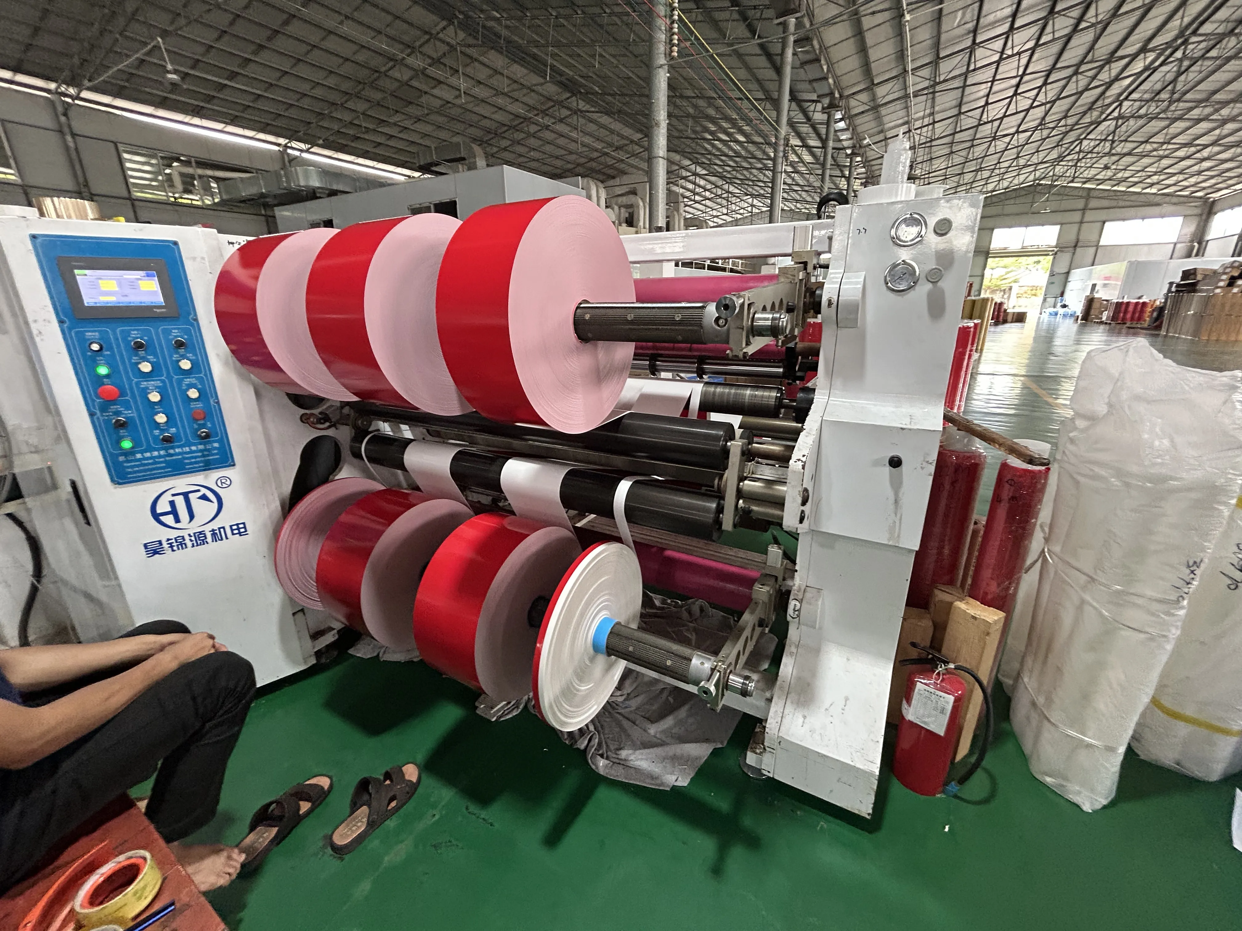 Double Sided PVC Tape slit rolls for distributors