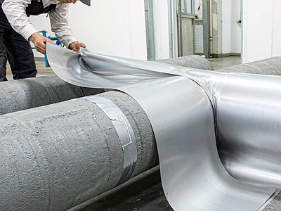 Double sided filament tape reinforcing pipes