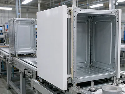 Double sided non-woven tape for appliance assembly