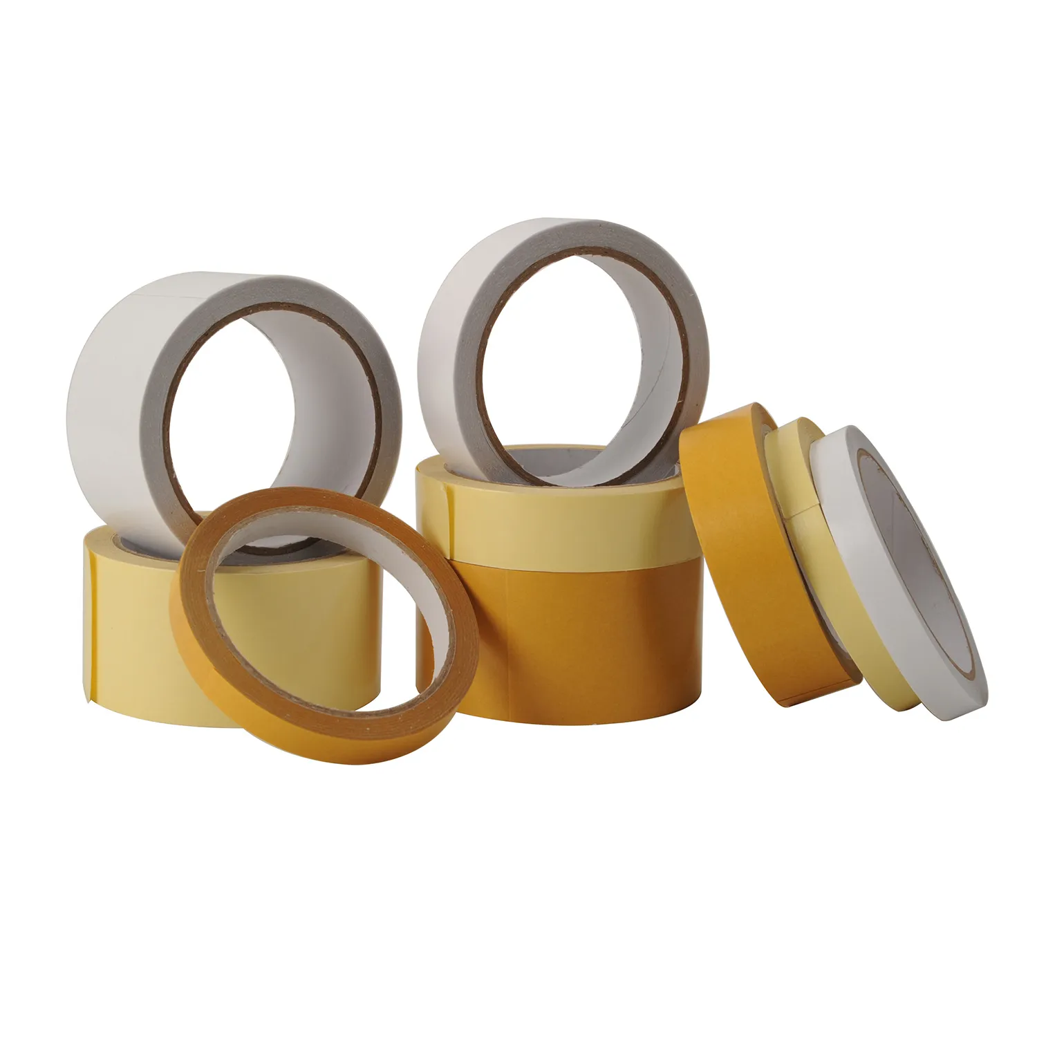 Standard Double Sided Non-woven Tape family rolls