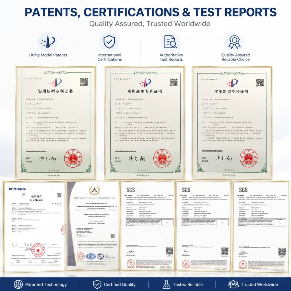 BROADYA Certifications