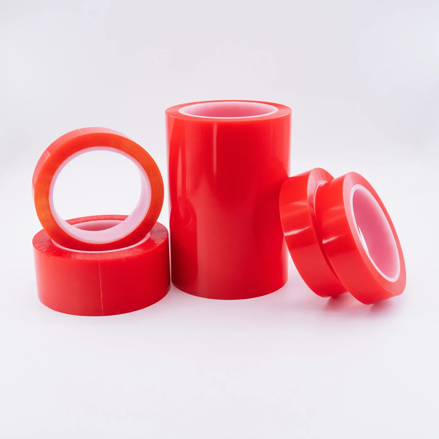 High-temperature Double Sided PET Tape for demanding lamination bonds